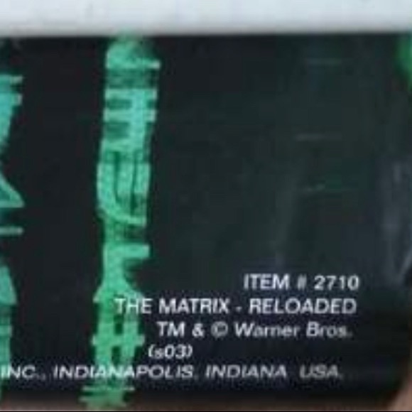 MATRIX RELOADED Movie Poster 🎥 #2710 The Matrix 2002 NEO ⚡️TRINITY ⚡️MORPHEUS - Picture 4 of 4